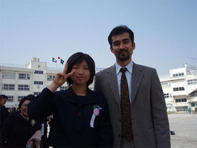 Ikee Toshihiro & his daughter