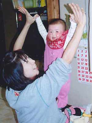 Ikee Rikako＆her mother