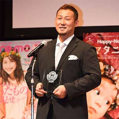 Nakata Sho at parenting award